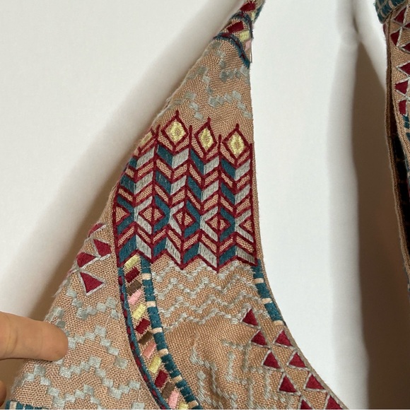 NWOT Johnny Was Hobo Embroidered Gensia Bag Purse - Picture 5 of 11